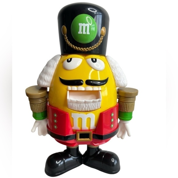 M & M Limited Edition Nutcracker Yellow Candy Dispenser Christmas M&M's Holiday - Picture 5 of 12